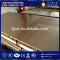 China fabricação de 2 mm de espessura BA superfície do revestimento de chapa de aço inoxidável preço 409